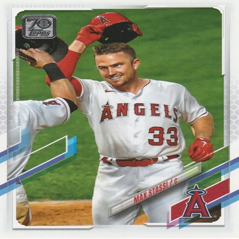 Max Stassi - 2021 Topps 70th Anniversary Series 1 MLB Card
